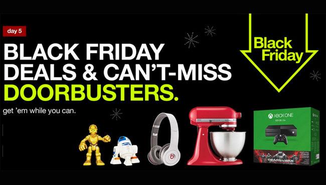 Target Black Friday 2015 Sale has Launched Online