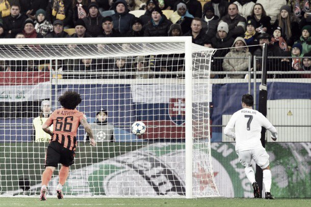 Shakthar Donetsk 3-4 Real Madrid Los Blancos win thriller in Ukraine