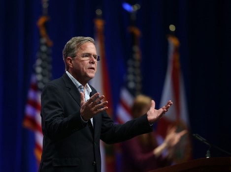 In a speech to The Citadel today Jeb Bush argued the need for U.S. ground troops in Syria to fight ISIS