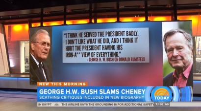 George H.W. Bush Has Some Harsh Words for 'Iron Ass' Dick Cheney, 'Arrogant