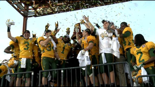 The FCS playoff bracket is released and the Bison are given a three seed