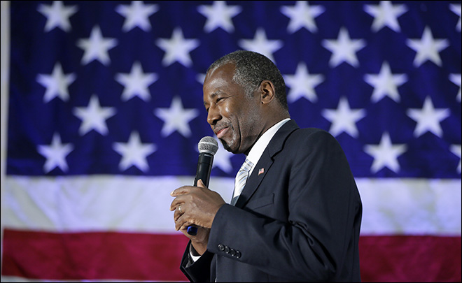 Iowa surge puts Carson in spotlight in latest Republican debate