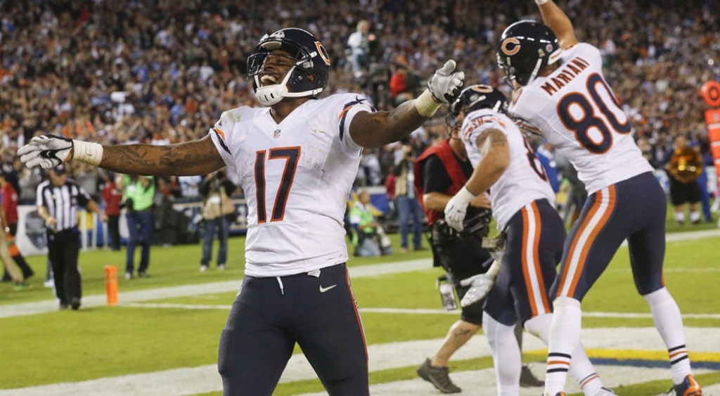 Jay Cutler may be without Alshon Jeffery for Sunday's game against Rams