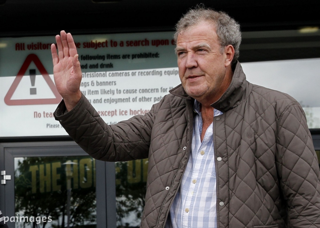 Jeremy Clarkson's BBC career'laid to rest in cheeky plaque donated by hotel guest