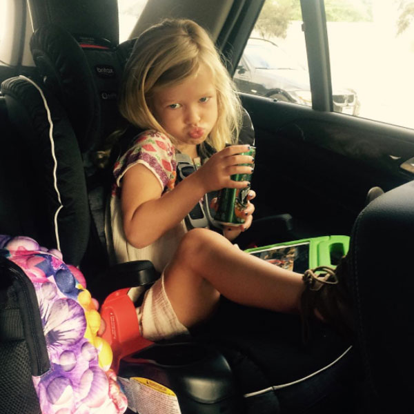 Jessica Simpson has shared adorable snaps of her 3-year-old daughter Maxwell pouting on Instagram