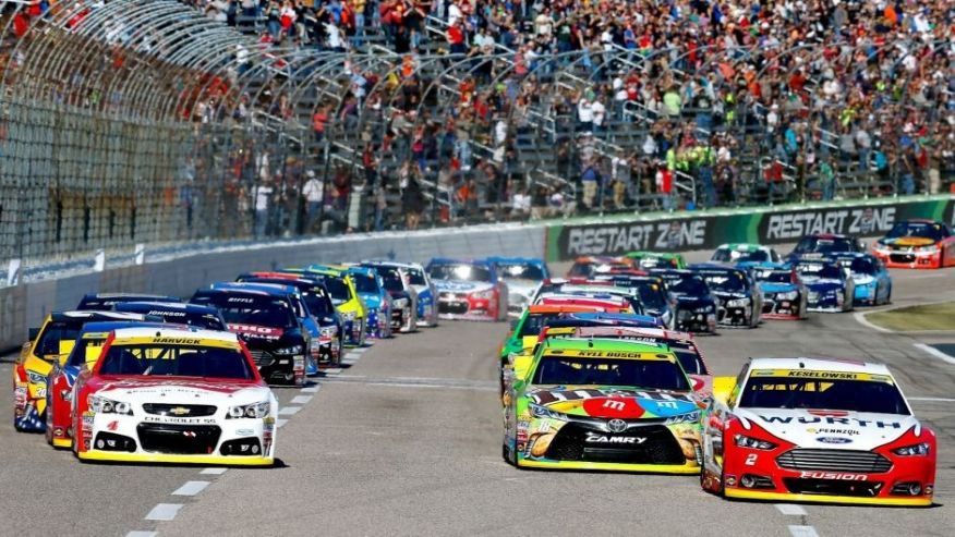 Jimmie Johnson Leads Just Six Laps En Route To Texas Win