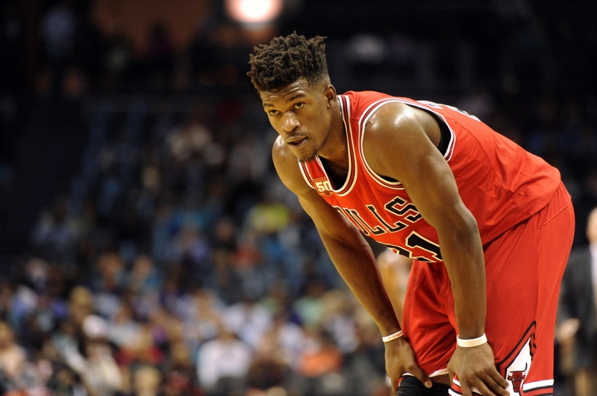 Jimmy Butler bought a giant boombox fish tank