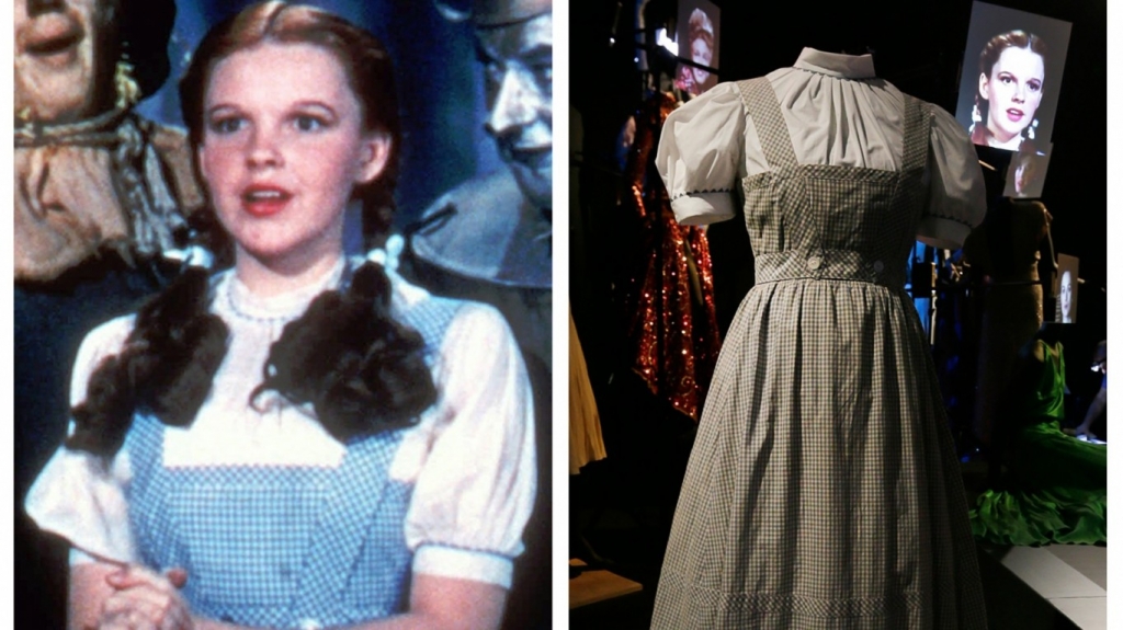 Judy Garland's Wizard Of Oz dress has sold for more than one million pounds