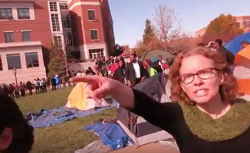 Scene with Missouri communications professor