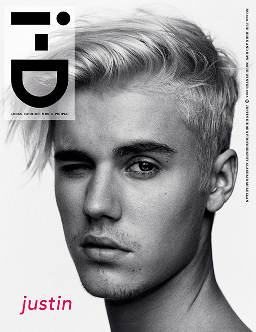 Justin Bieber i-D Magazine