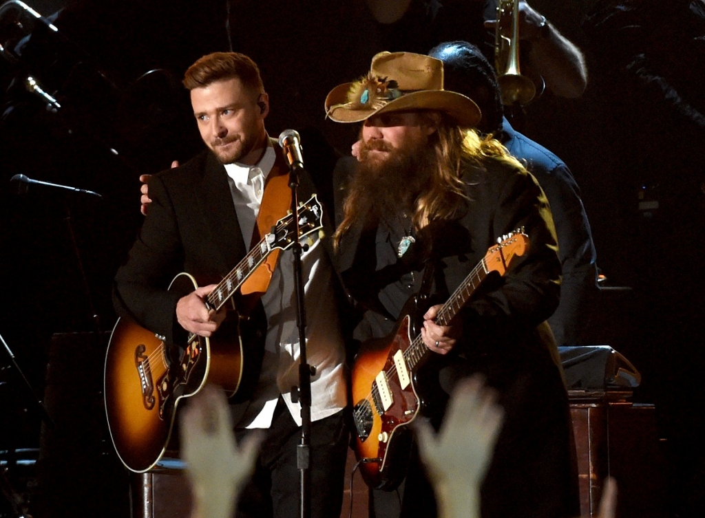 Justin Timberlake  Chris Stapleton Getty Images