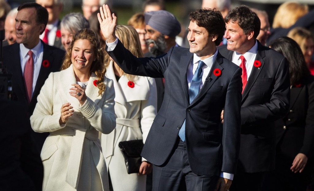 Justin Trudeau announced his Cabinet with a group of ministers divided evenly between men and women which he justified saying “it's 2015&#148