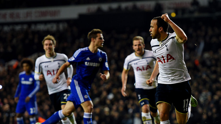 Tottenham beat Chelsea 5-3 at White Hart Lane last season