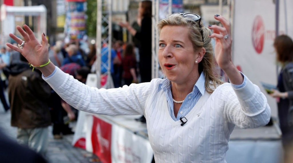 Katie Hopkins hits back at Brunel University students who staged a silent protest during her speech