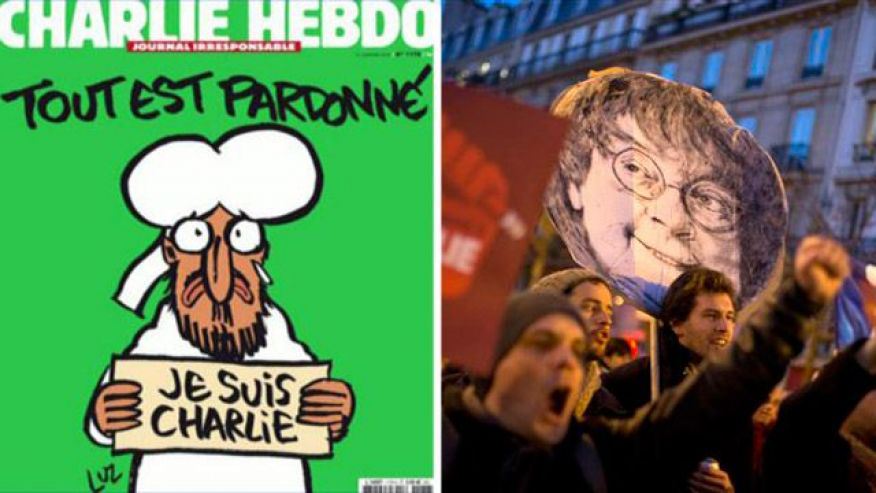 Russian Plane Crash Charlie Hebdo Cartoon Is 'Blasphemy,' Russia Says Over