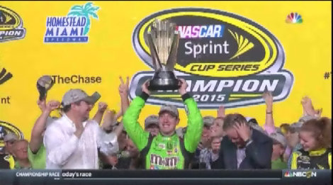 Kyle Busch wins Chase for the Sprint Cup