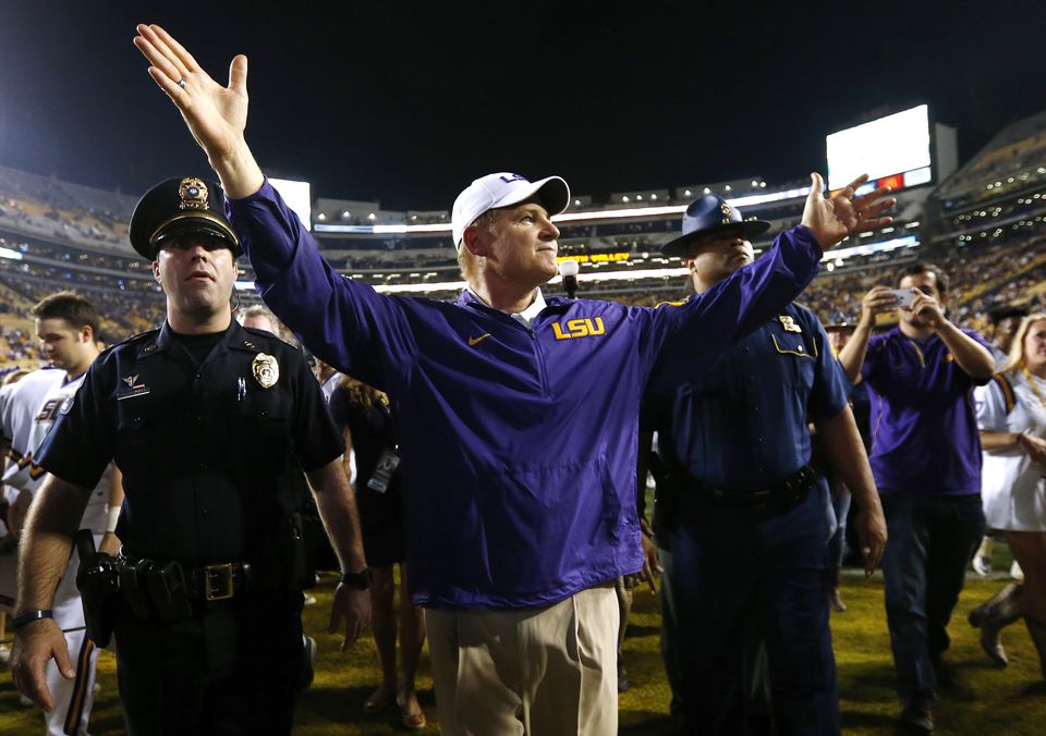 LSU AD Miles will return as coach