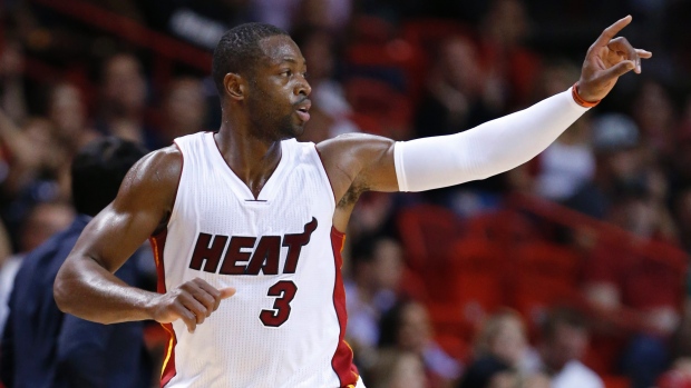 Miami Heat guard Dwayne Wade