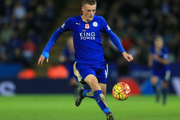 Leicester City's Jamie Vardy