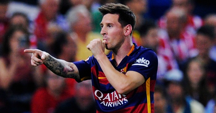 Lionel Messi Looking lively in training with Barcelona B