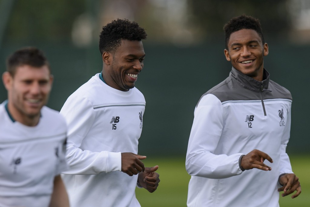 Liverpool training