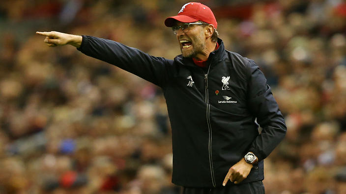 Liverpool boss Jurgen Klopp      
        
            
    
               Show Grid