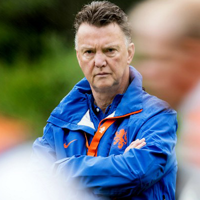 Louis Van Gaal Manager Manchester United