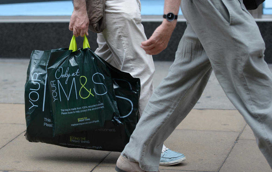 Shares boost as M&S sees'better-than-expected results