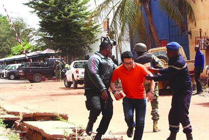 Two held over Mali hotel attack