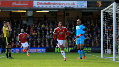 Man Utd edge past Watford	
by
Setanta Staff, 21 November 2015