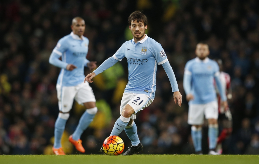 Football- Manchester City v Southampton- Barclays Premier League- Etihad Stadium- 28/11/15 Manchester City's David Silva in action Reuters  Phil Noble Livepic EDITORIAL USE ONLY. No use with unauthorized audio video data fixture lists club  league