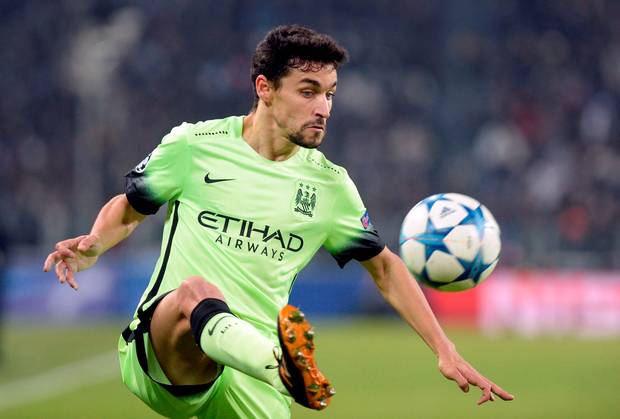 Manchester City's Jesus Navas