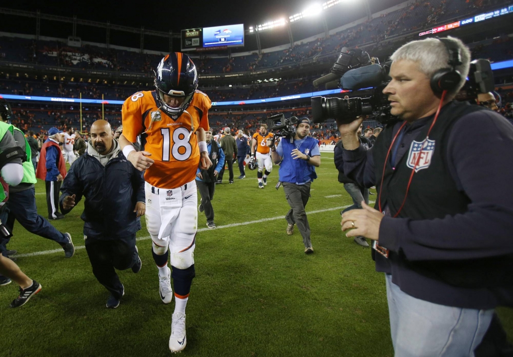 Manning is out. Is father time got the best of him?		Chris Humphreys-USA TODAY Sports