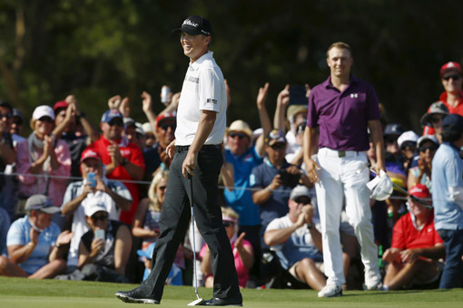 Spieth finds going tough in 1st round of Australian Open