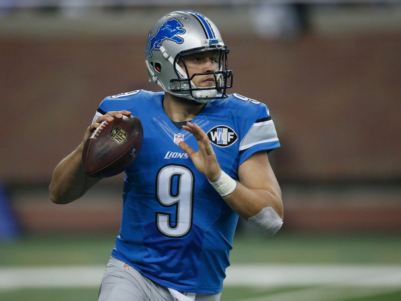 Matthew Stafford guided the Detroit Lions to their third straight win