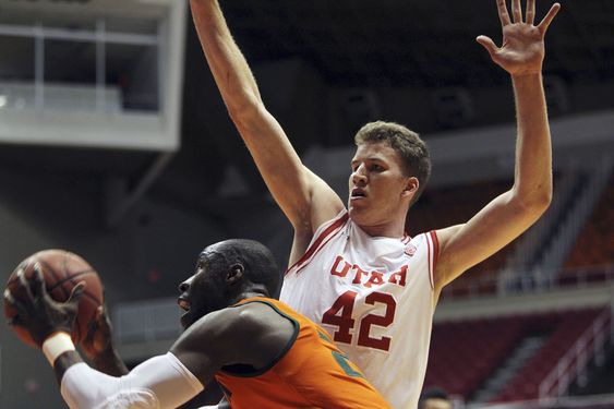 Poeltl pressures Miami center Tonye Jekiri during the Puerto Rico Tip Off college basketball tournament in San Juan Puerto Rico Friday Nov. 20 2015