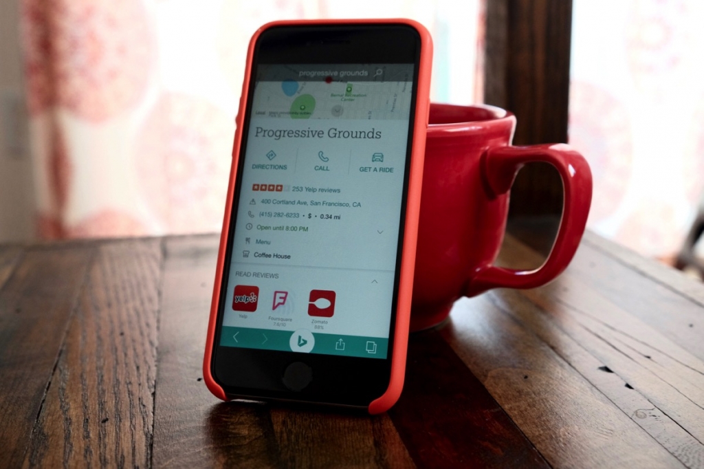 Microsoft revamps Bing for iPhone with local recommendations and deep links