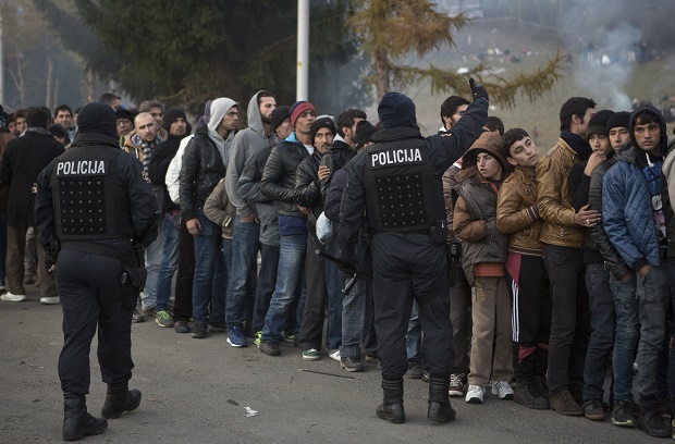 Slovenia-Overwhelmed by Migrants