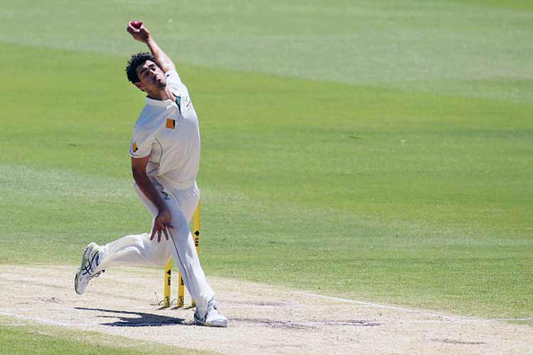 Australian paceman Mitchell Starc joined an exclusive club with a sizzling delivery on the third day of the second Test against New Zealand at the WACA Ground in Perth on Sunday