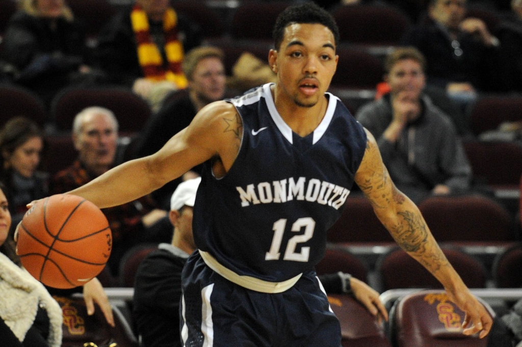 Monmouth's Justin Robinson.- Gary A. Vasquez-USA TODAY Sports