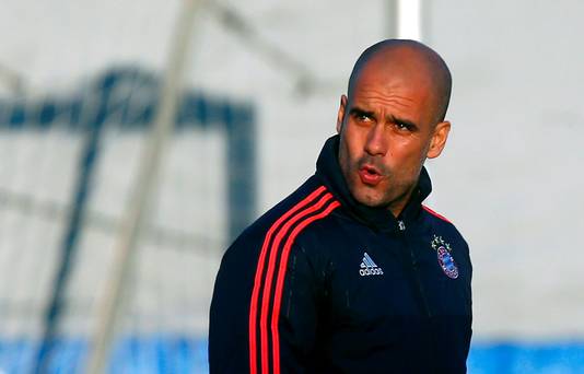 Munich's coach Pep Guardiola