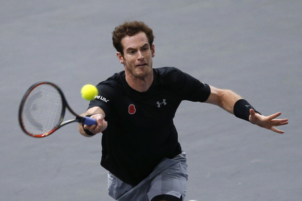 Murray in command at Paris Masters