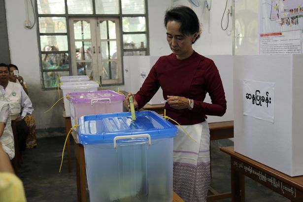 Myanmar election: Aung San Suu Kyi's NLD on course for historic win – live