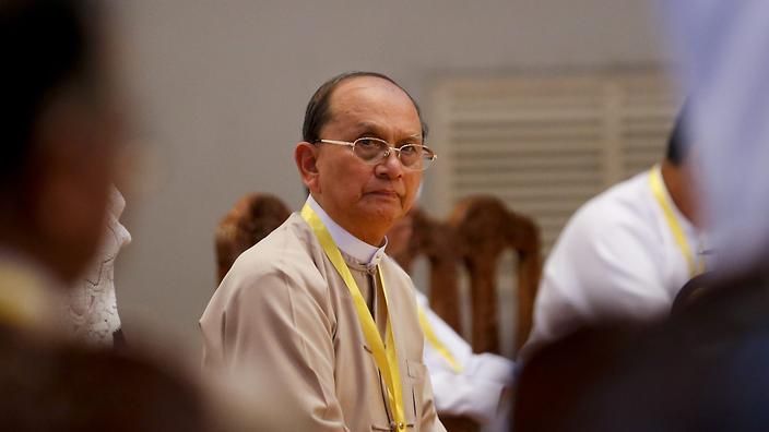 Myanmar president Thein Sein 
    
    
                
          
          Show Grid