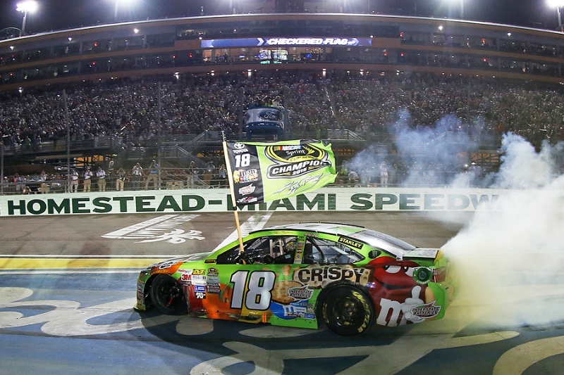 Kyle Busch clinches first Sprint Cup championship