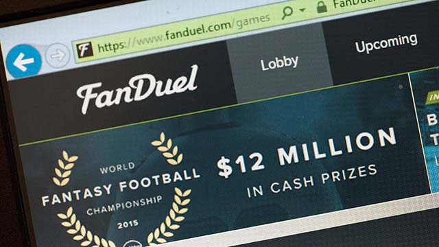 Online Fantasy Sports Sites Fan Duel And DraftKings Under Scrutiny Of Government