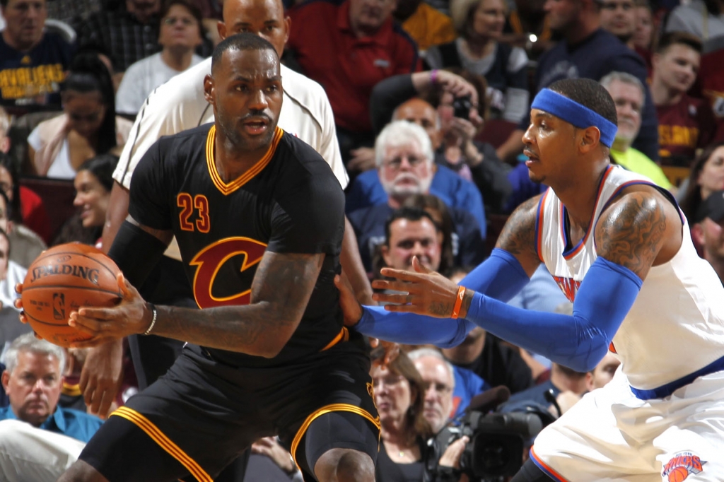 Knicks fade after quick start fall to Le Bron James Cavaliers