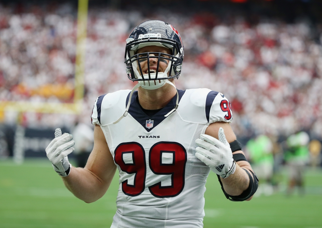 J.J. Watt #99 of the Houston Texans