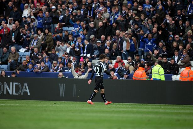 Newcastle Chronicle
Walk of shame Janmaat leaves field to home fans delight