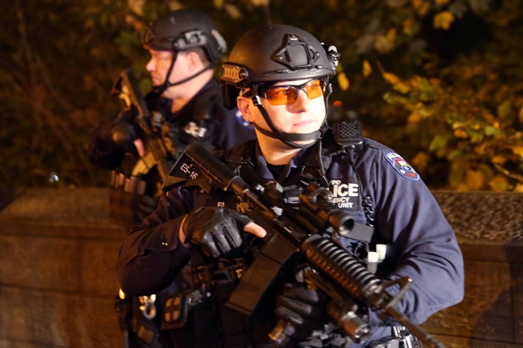 Image Security Increased In New York City After Attacks In Paris